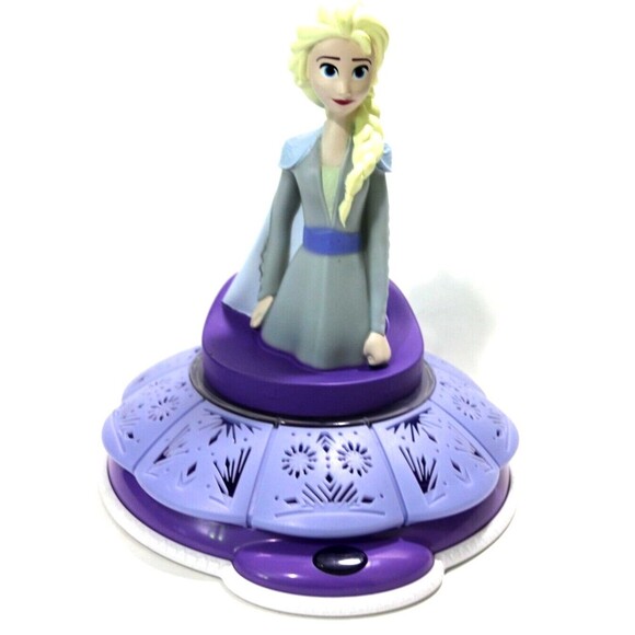 Disney Frozen Elsa Light and Sound Room Glow Night Light Girls Nightlight Works - Picture 1 of 7